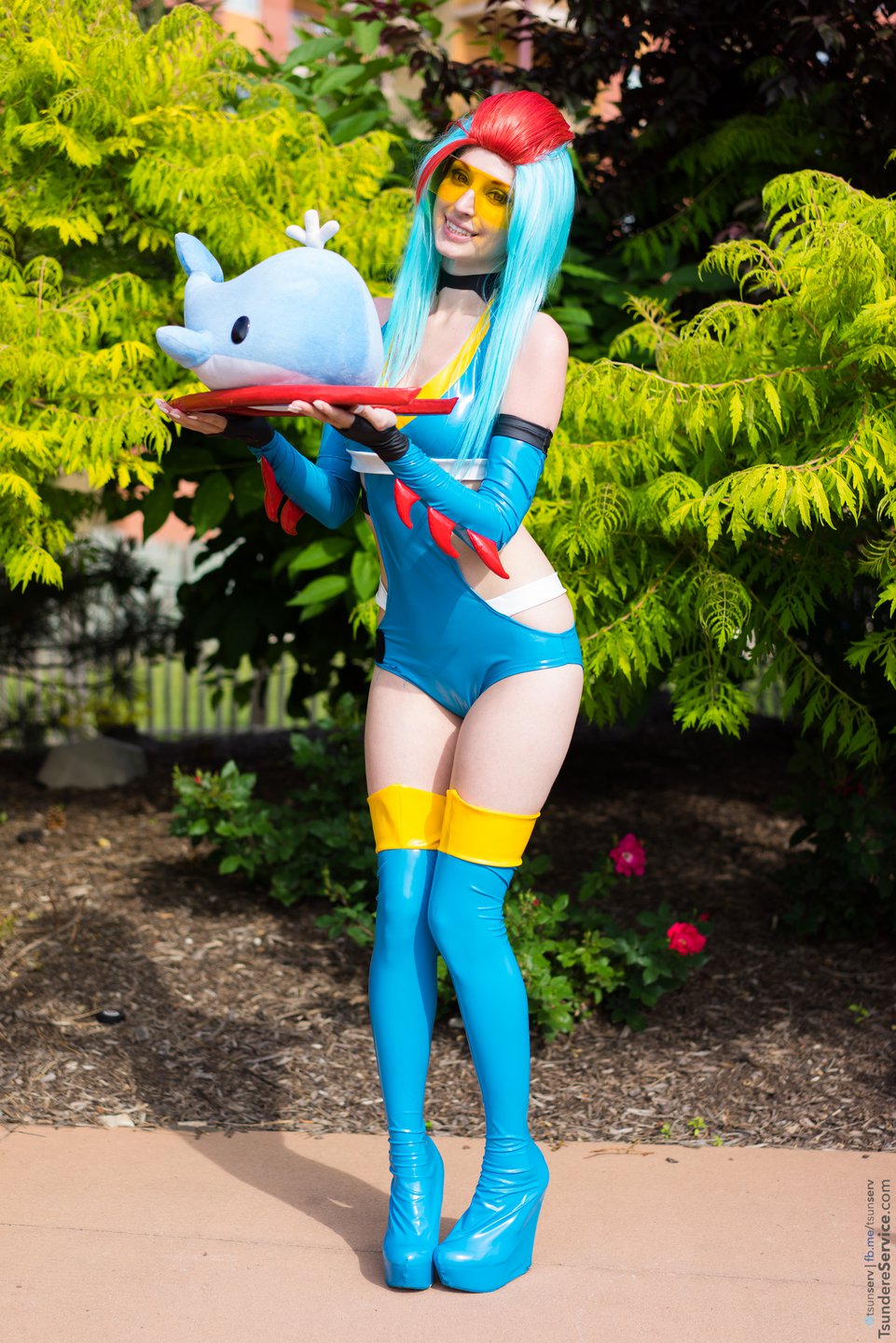 Totodile Gijinka by Byndo Gehk